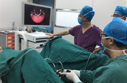 外科产首例经尿道前列腺电切术成功实施